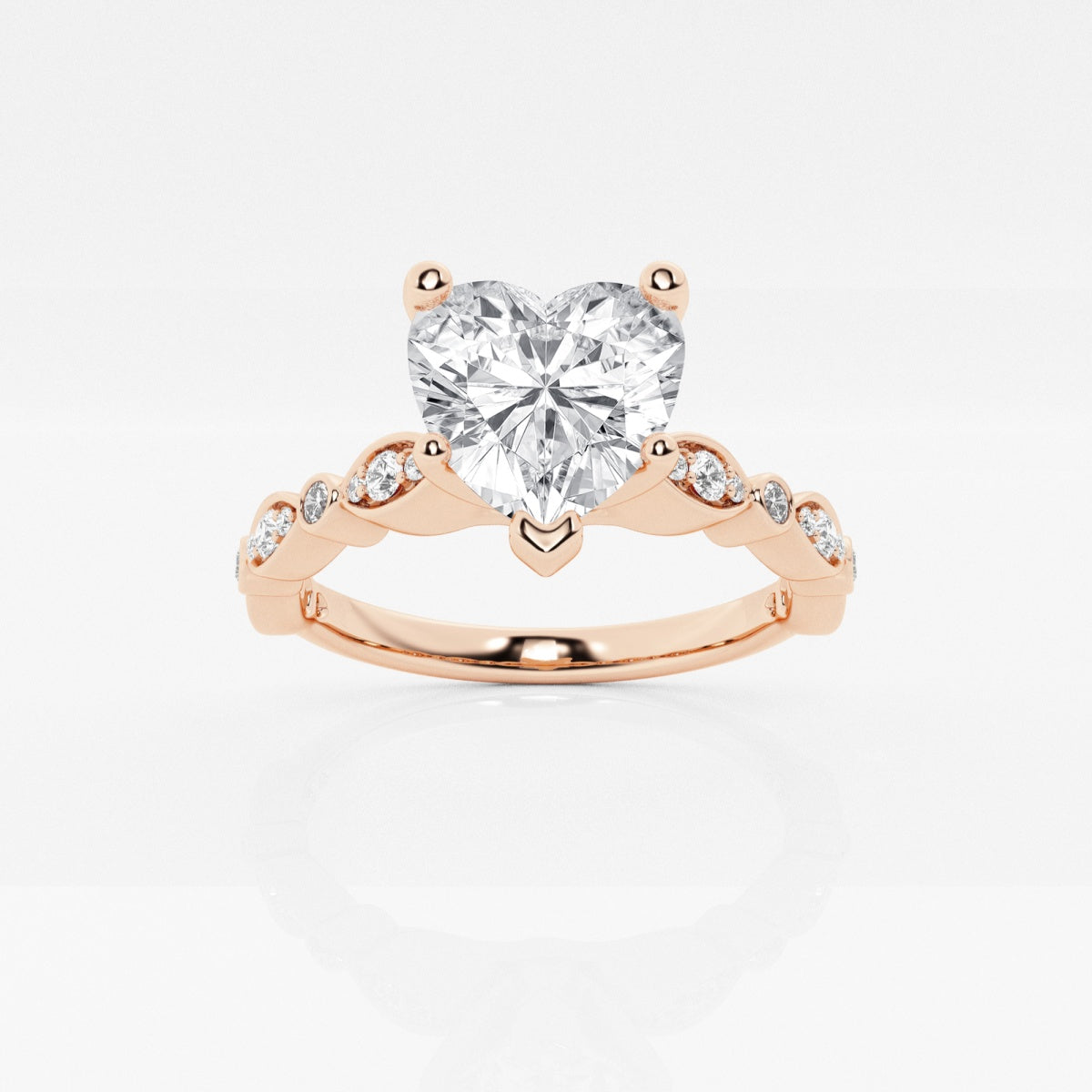 Adeline - Marquise-Inspired Band Engagement Ring
