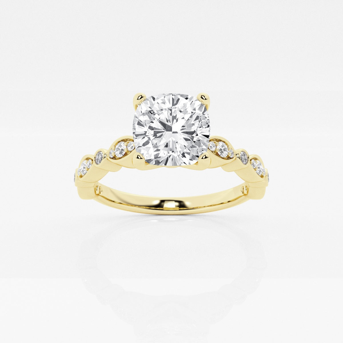 Adeline - Marquise-Inspired Band Engagement Ring