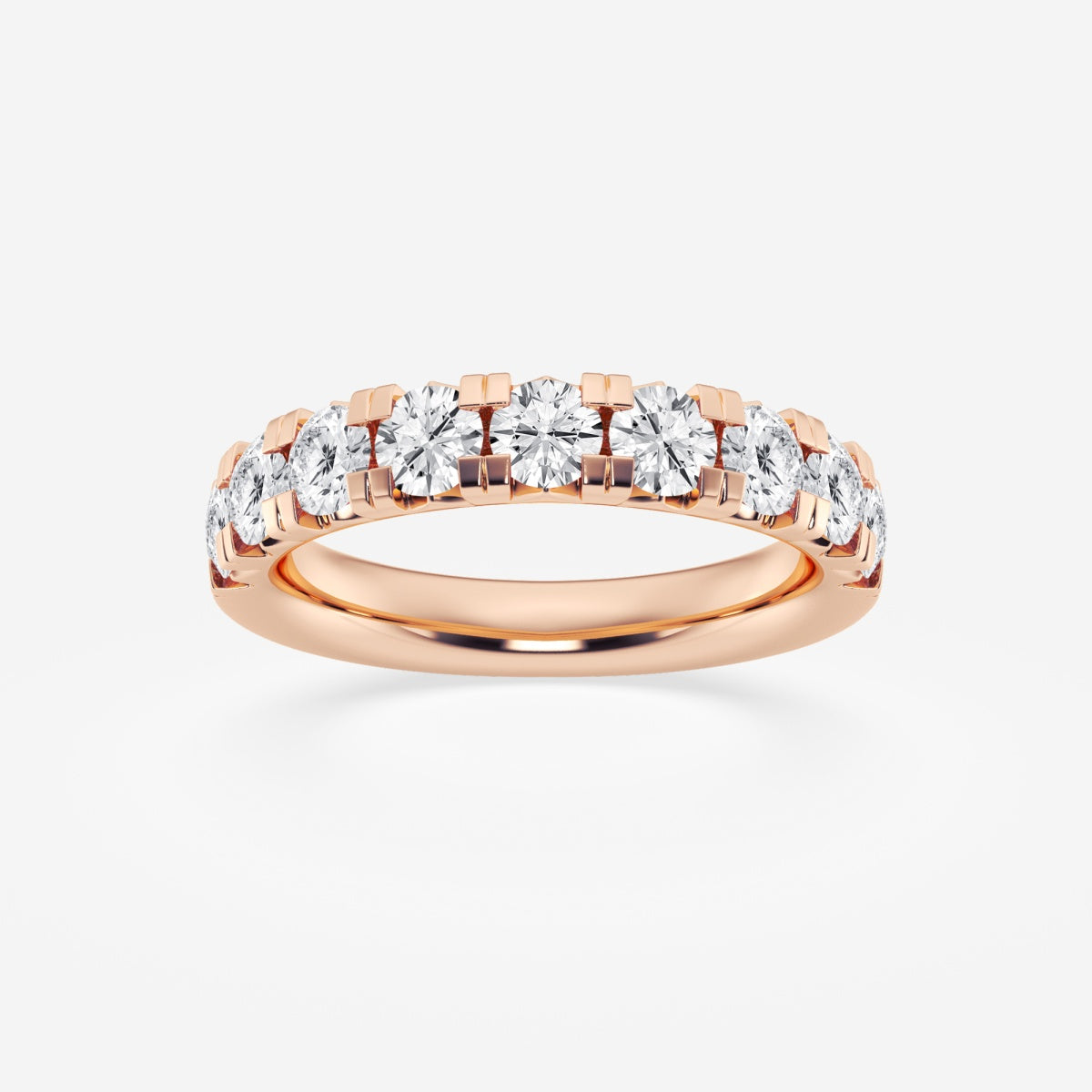 Adriana - French Pave Detailing Wedding Ring