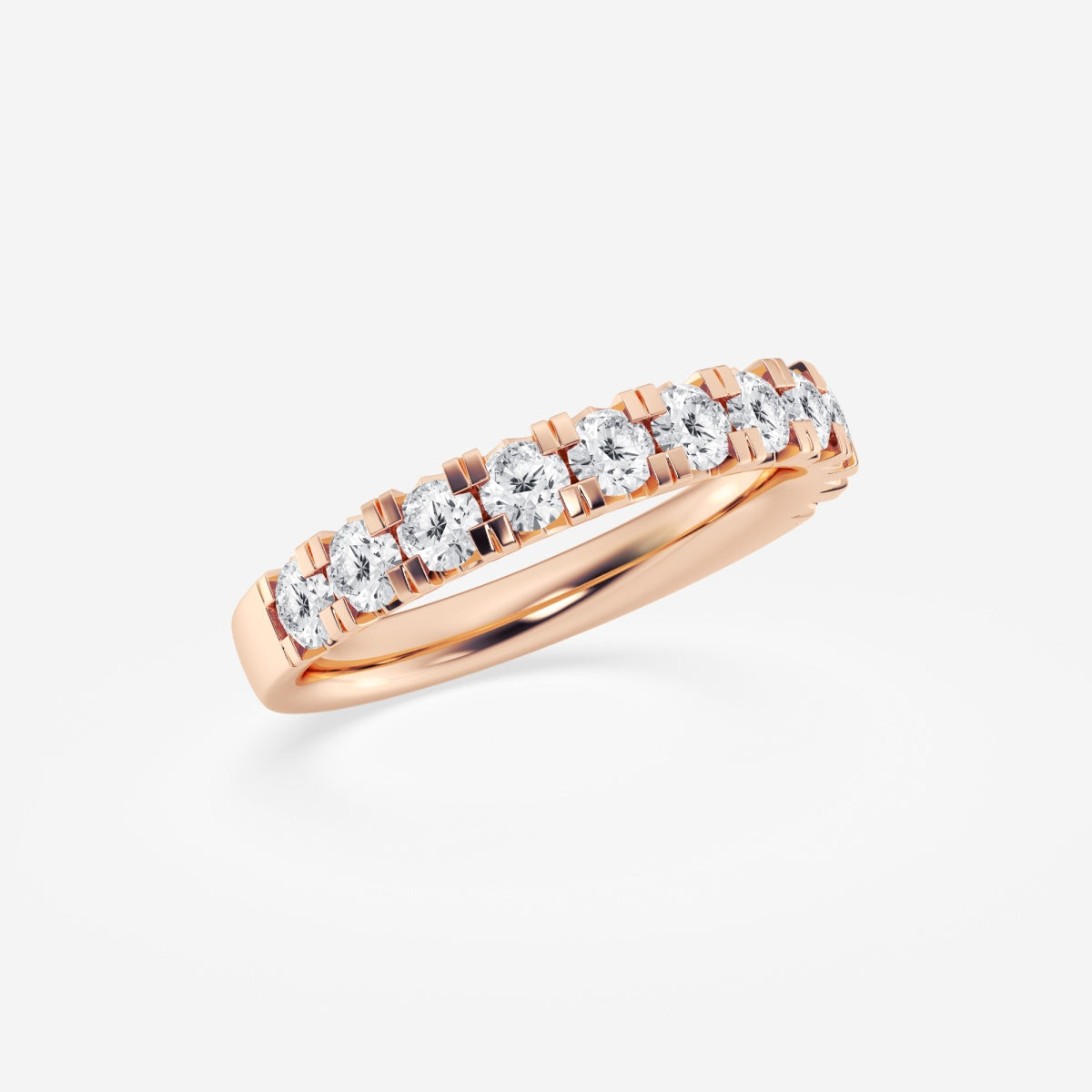 Adriana - French Pave Detailing Wedding Ring