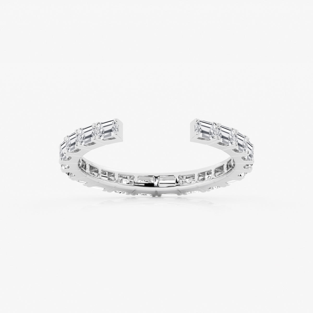 Alani - Elegant East-West Design Wedding Ring