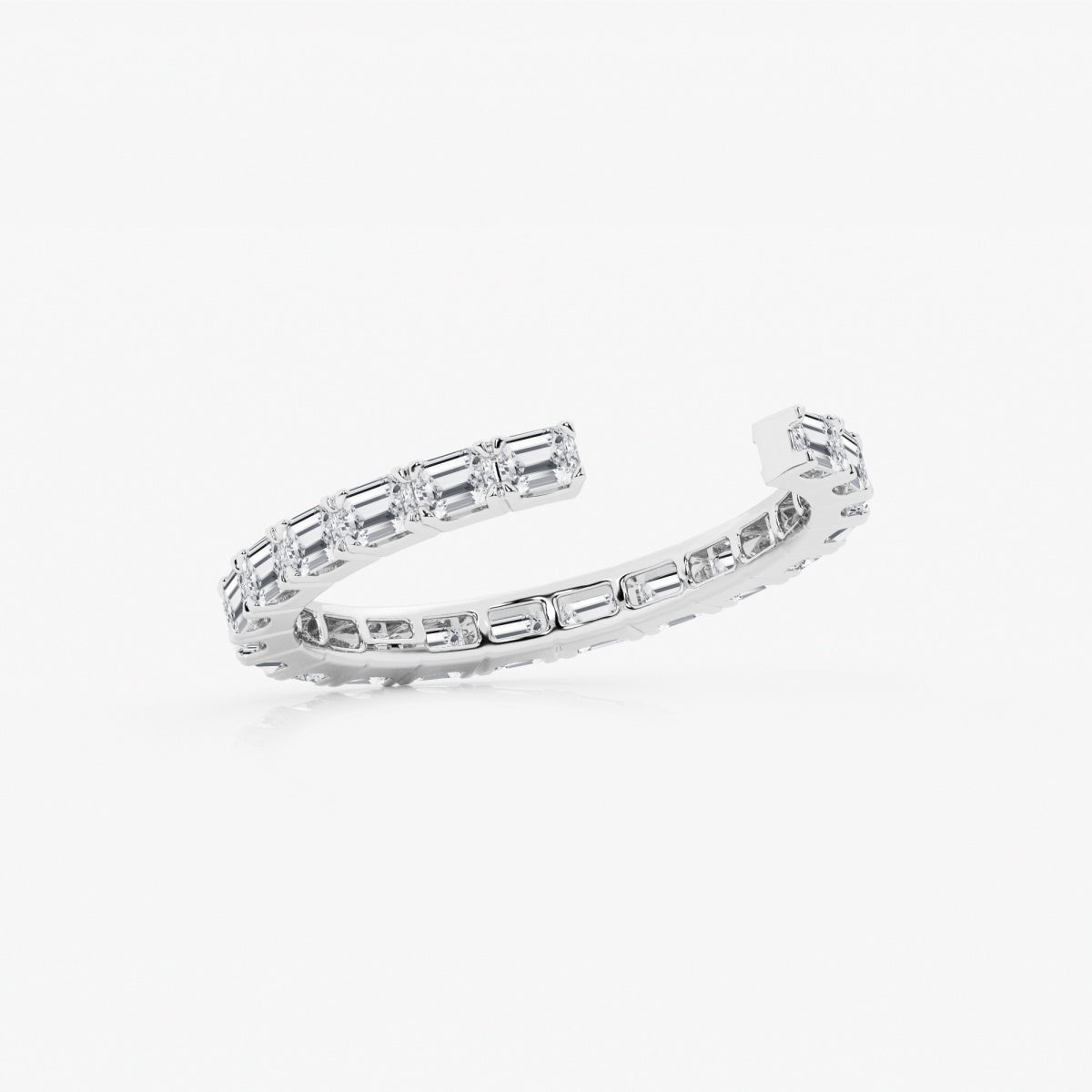 Alani - Elegant East-West Design Wedding Ring