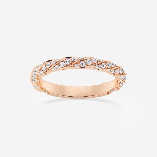 Arabelle - Modern Twist Design Wedding Ring