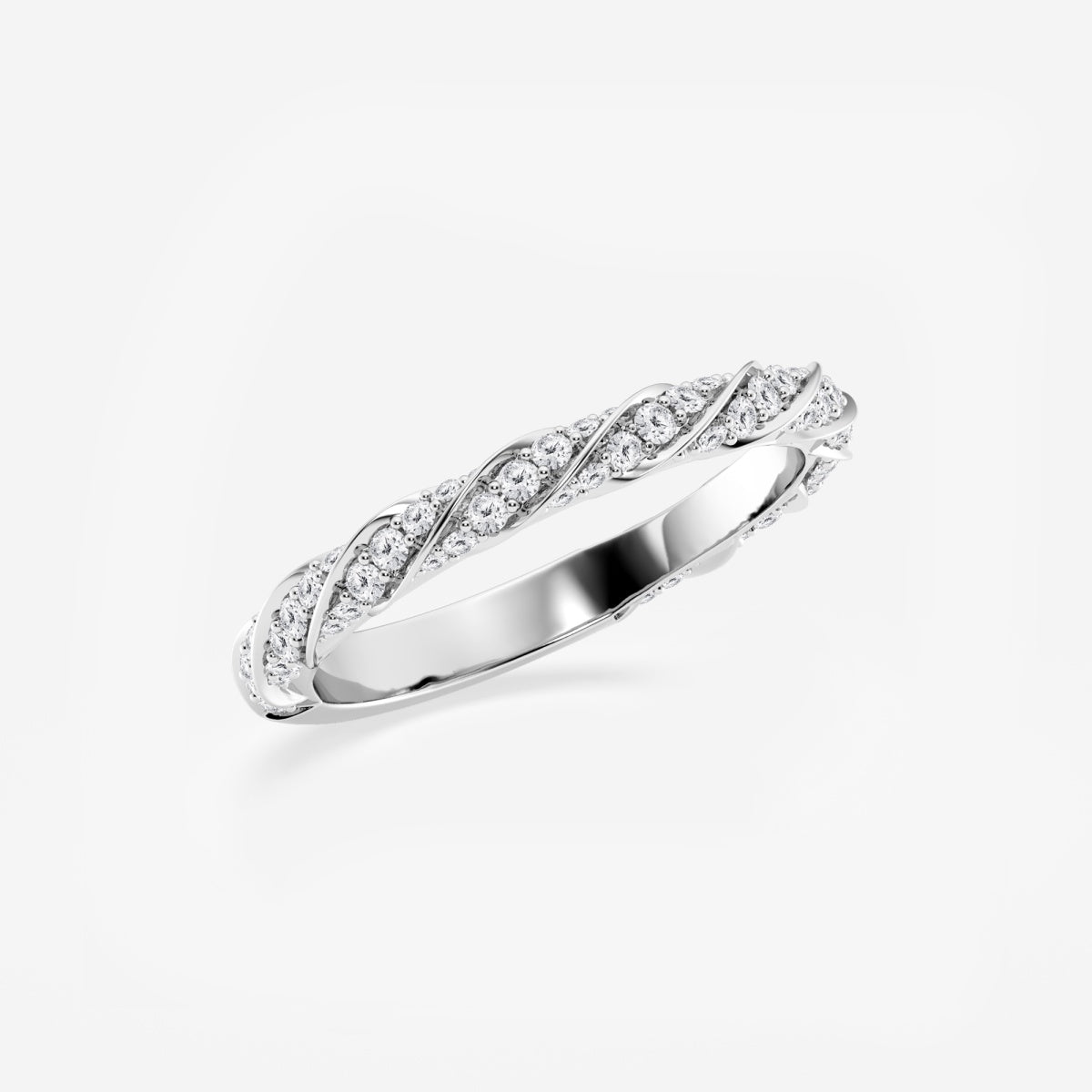 Arabelle - Modern Twist Design Wedding Ring