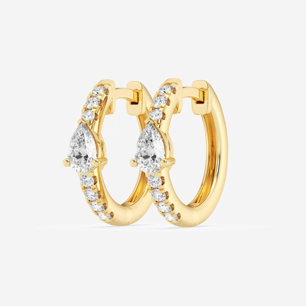 Mariah - Delicate Marquise Details Earrings