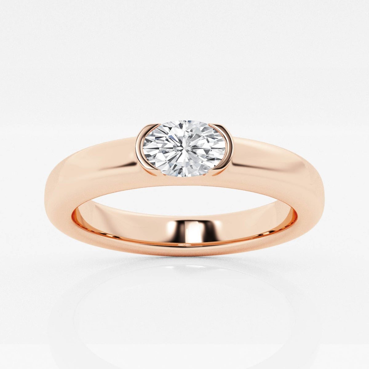 Emmy - Modern Heart Design Rings