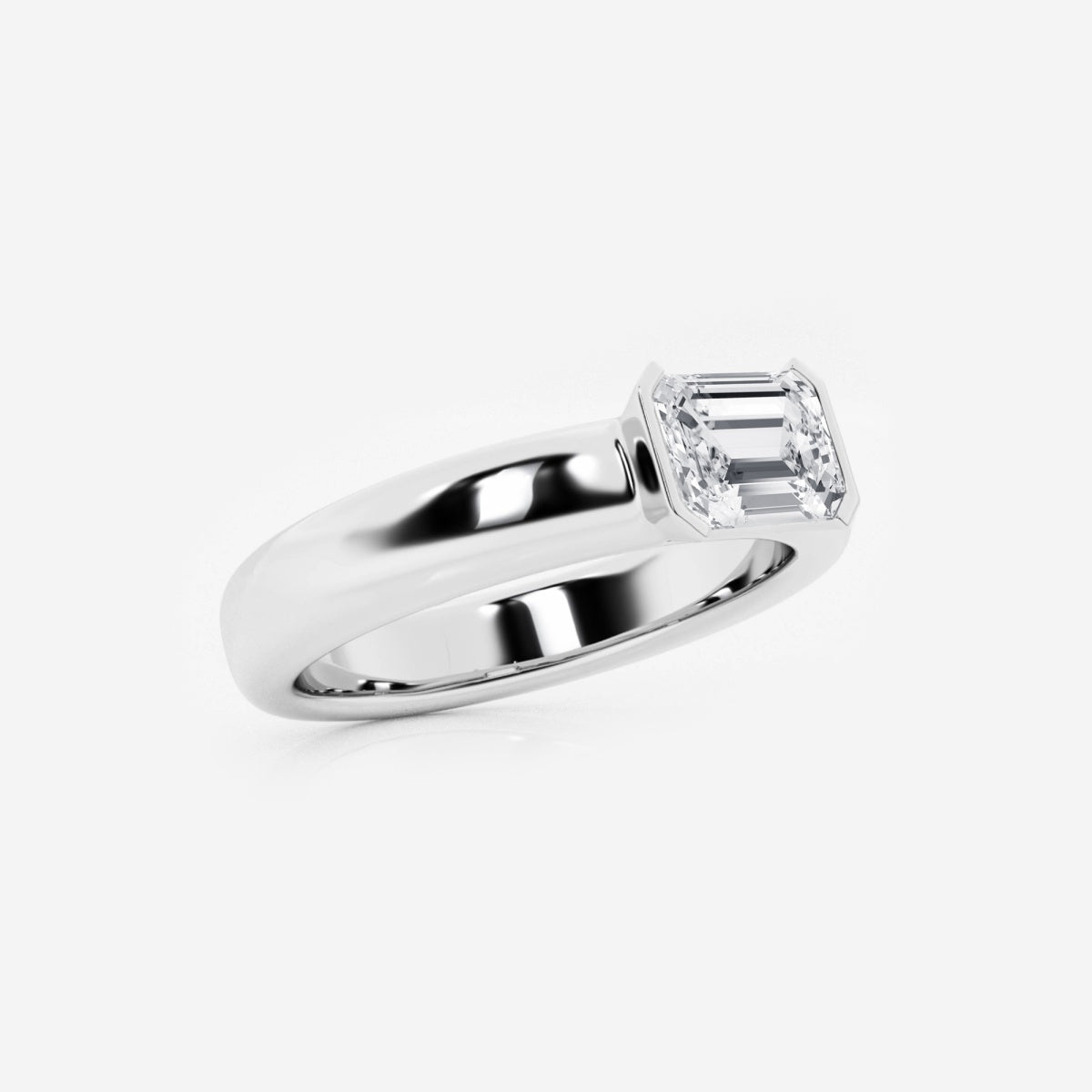 Emmy - Modern Heart Design Rings