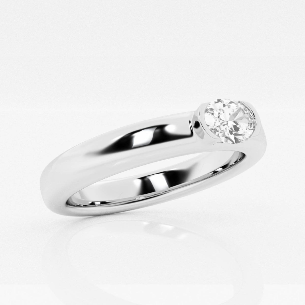 Emmy - Modern Heart Design Rings