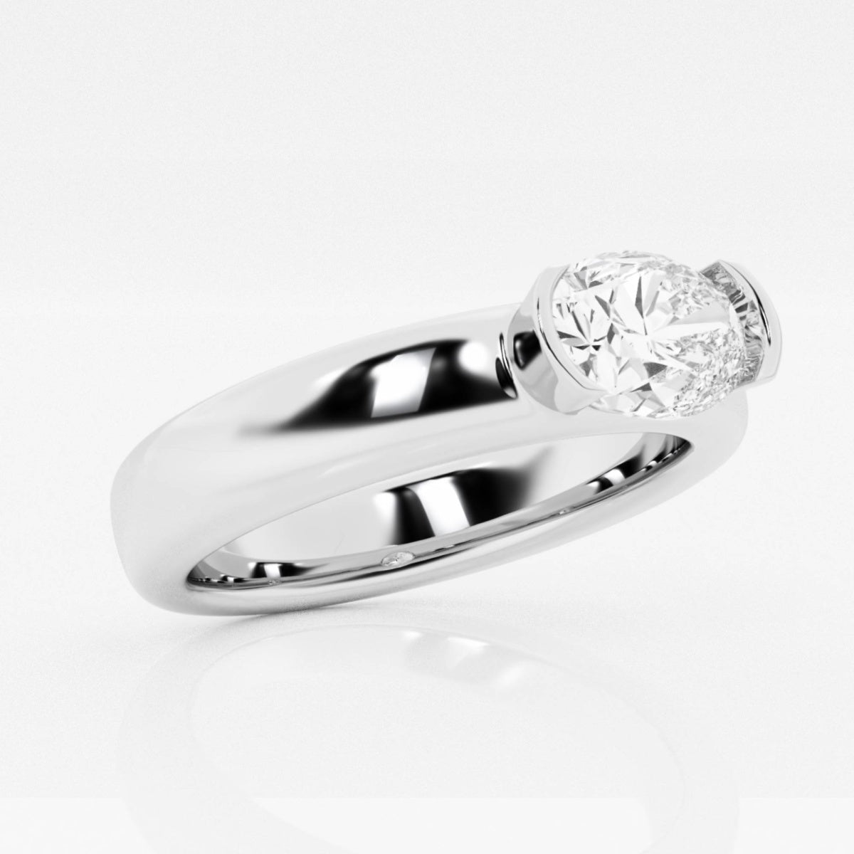 Emmy - Modern Heart Design Rings