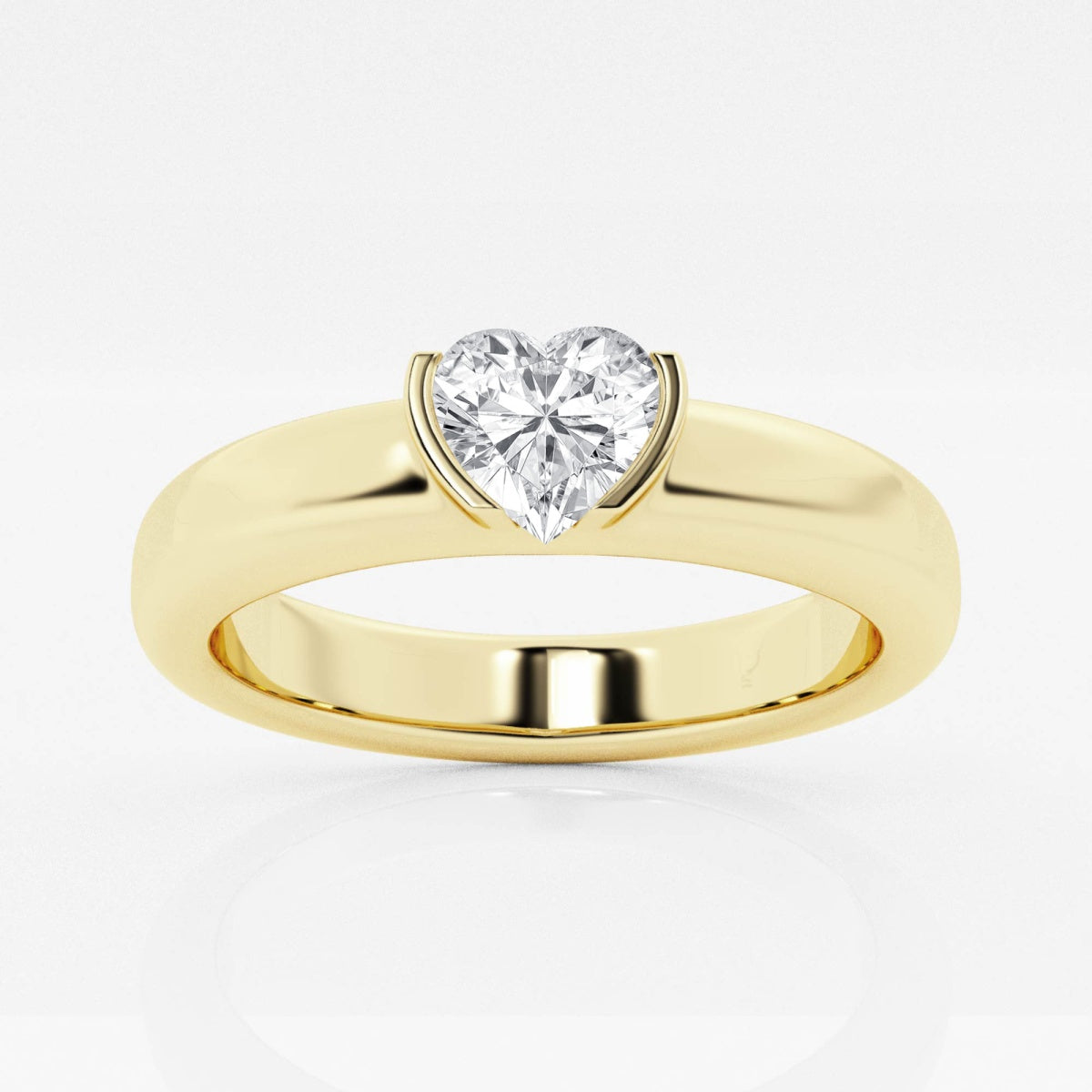 Emmy - Modern Heart Design Rings
