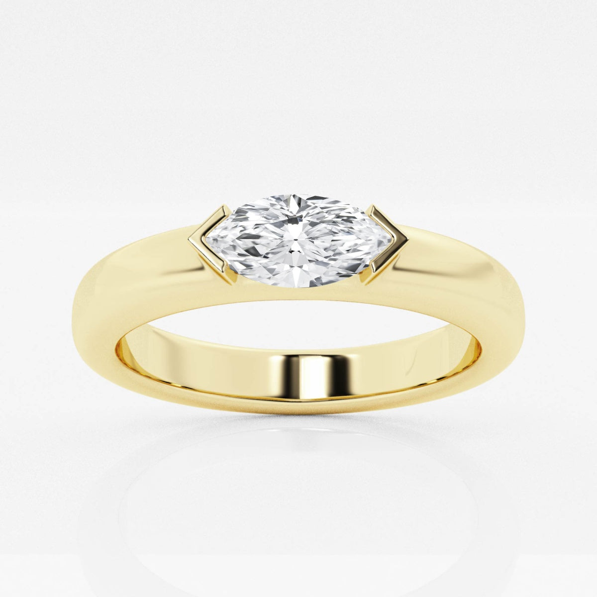 Emmy - Modern Heart Design Rings