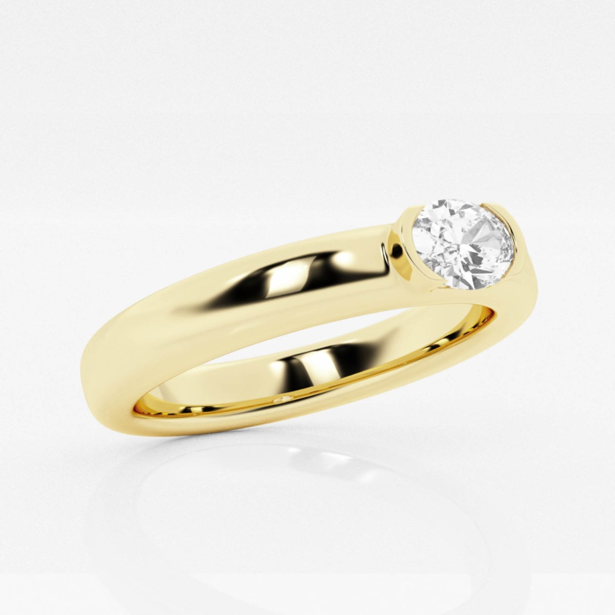 Emmy - Modern Heart Design Rings