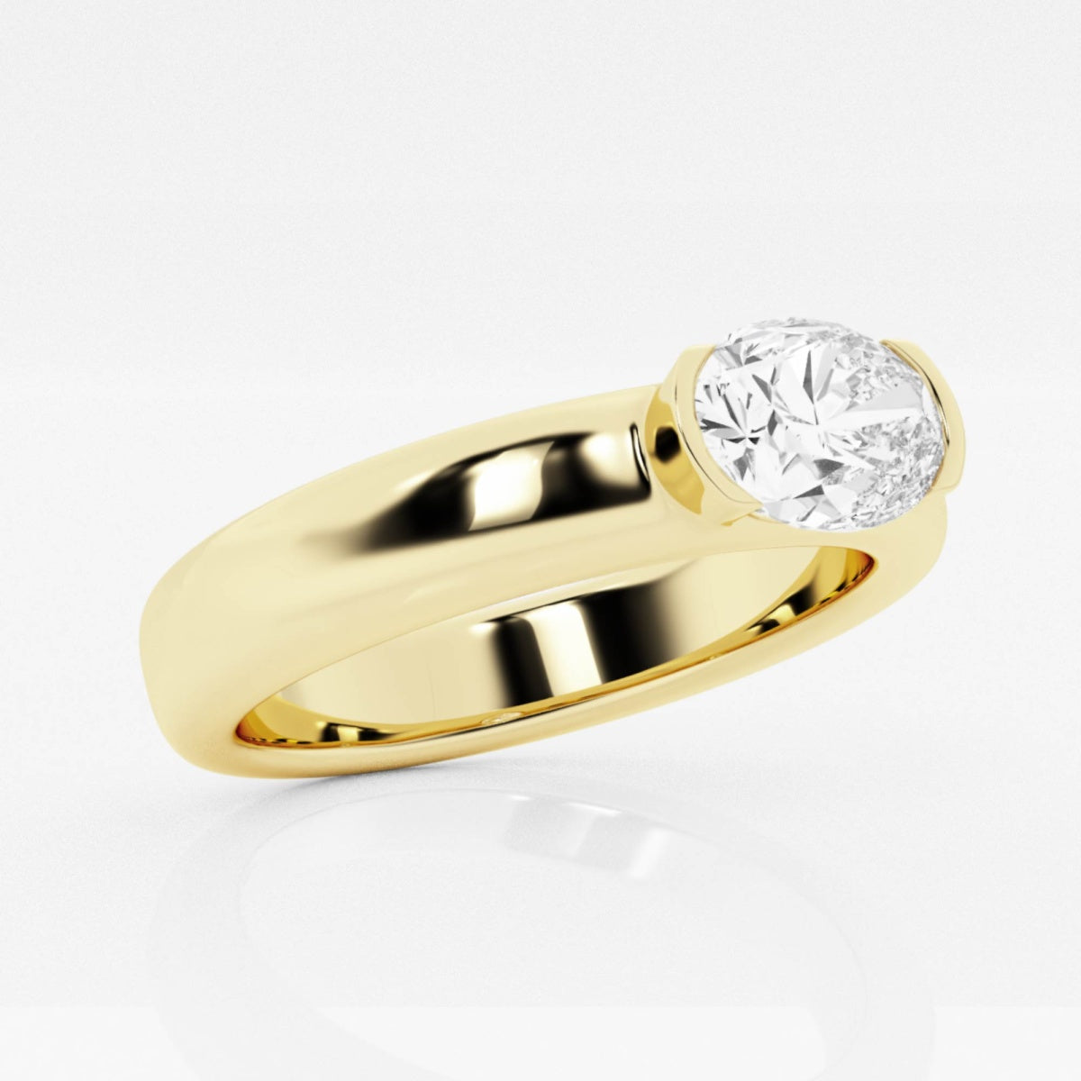 Emmy - Modern Heart Design Rings