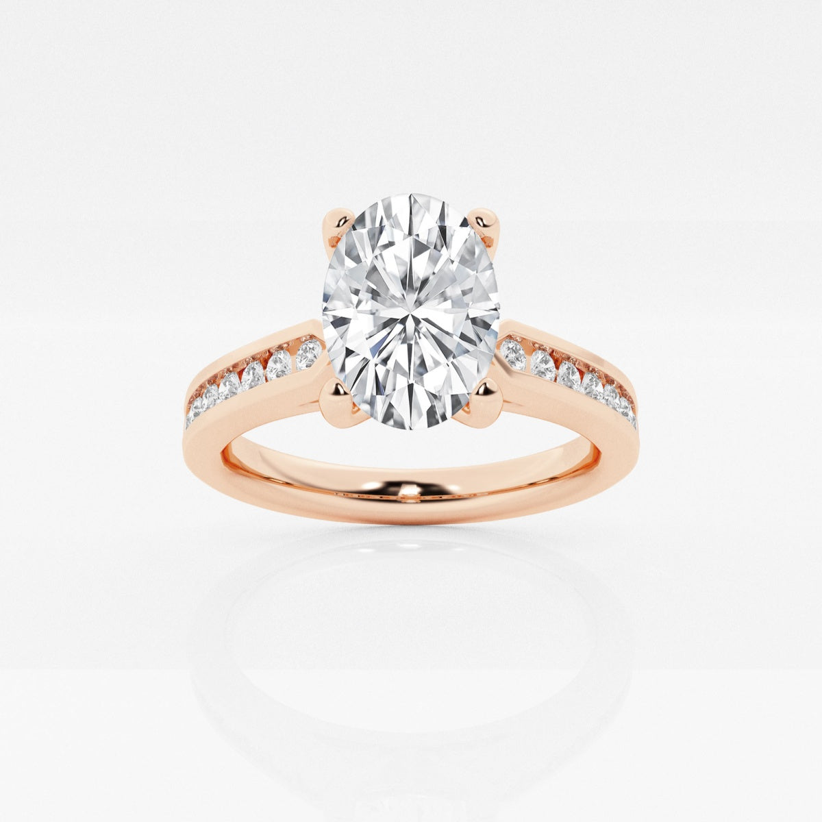 Avery - Channel Set Elegance Engagement Ring