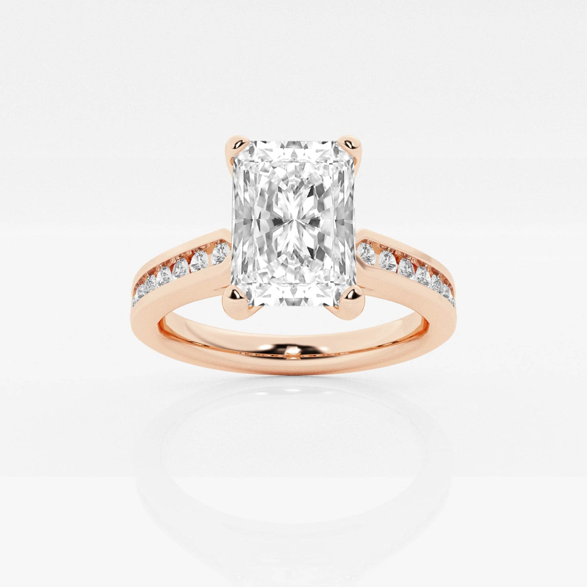 Avery - Channel Set Elegance Engagement Ring