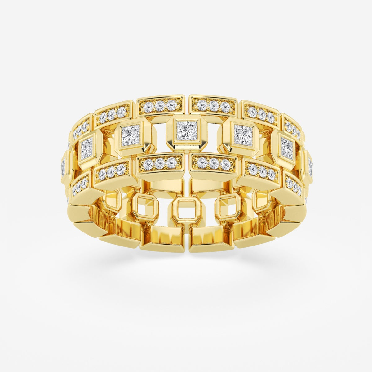 Nathan - Contemporary Wedding Style Rings