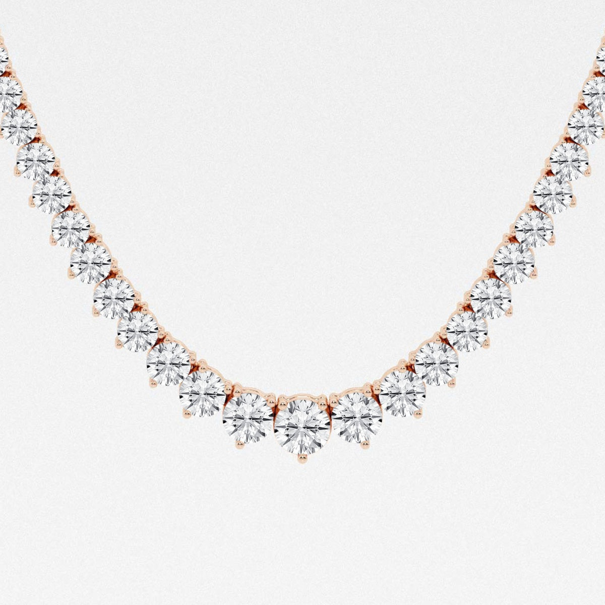 Clara - Graduated Riviera Style Necklaces