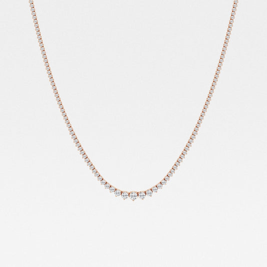 Clara - Graduated Riviera Style Necklaces