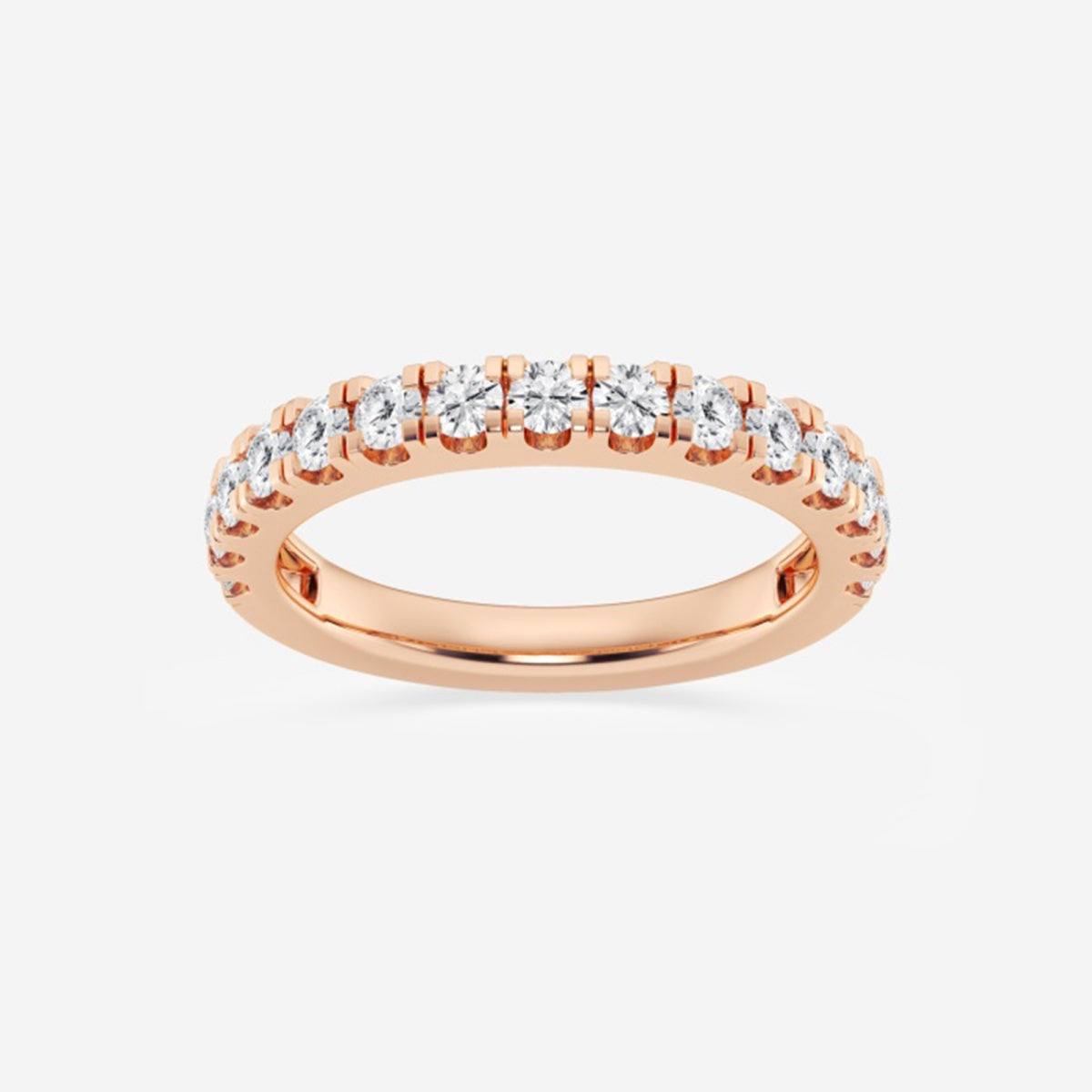 Hallie - Prong Set Elegance Wedding Ring