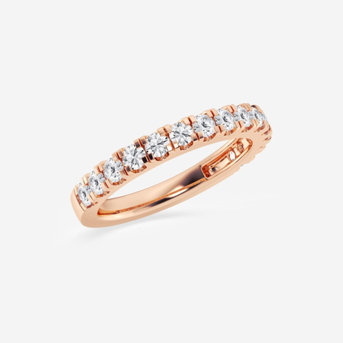 Hallie - Prong Set Elegance Wedding Ring