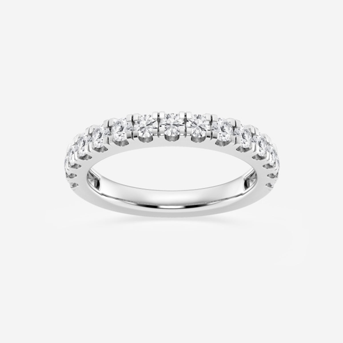 Hallie - Prong Set Elegance Wedding Ring