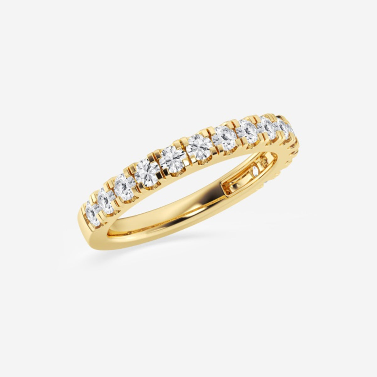Hallie - Prong Set Elegance Wedding Ring