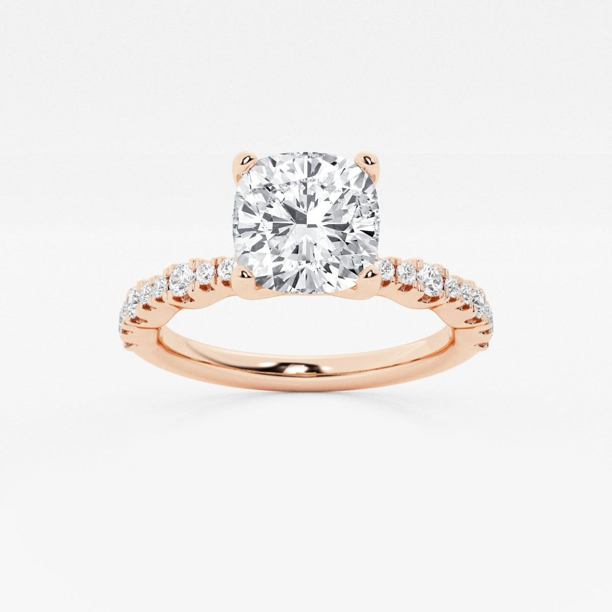 Clara - Station Side Stones Engagement Ring