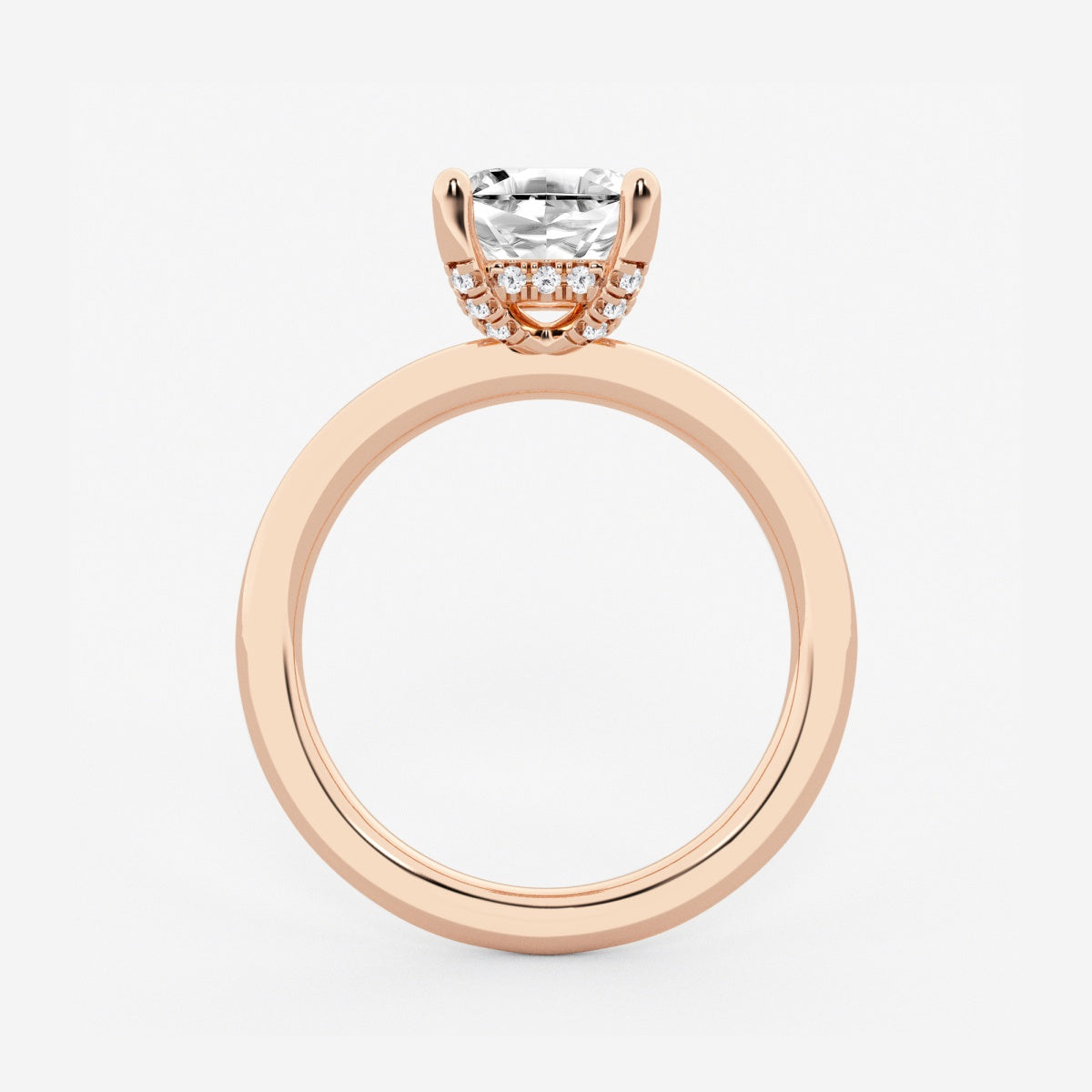Eleanor - Hidden Halo Design Engagement Ring
