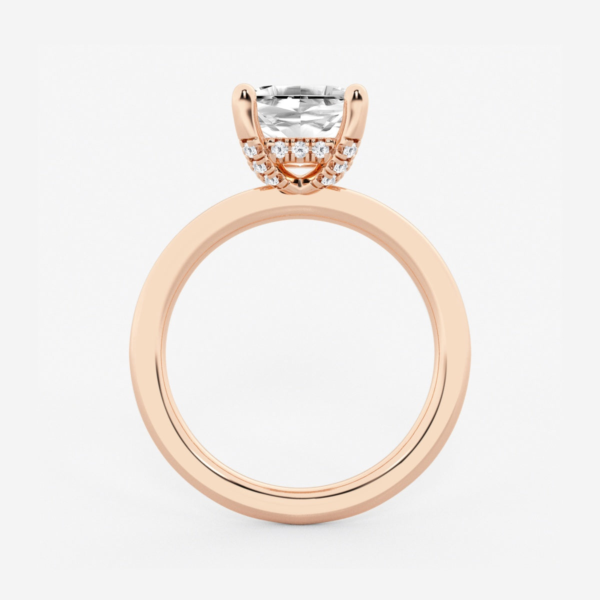 Eleanor - Hidden Halo Design Engagement Ring