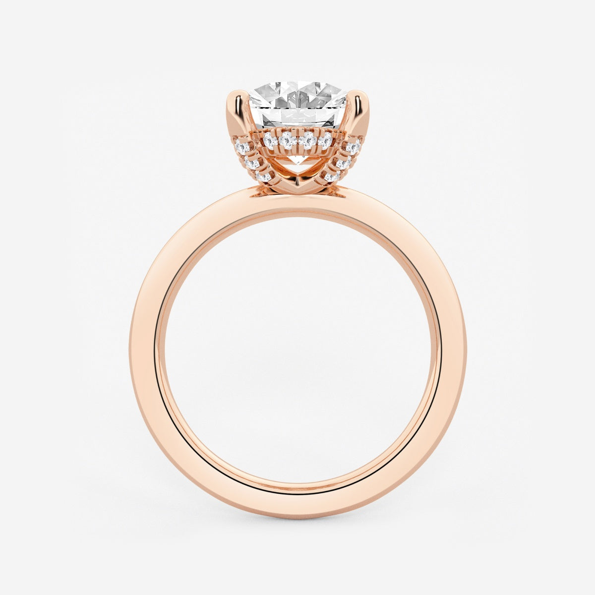 Eleanor - Hidden Halo Design Engagement Ring