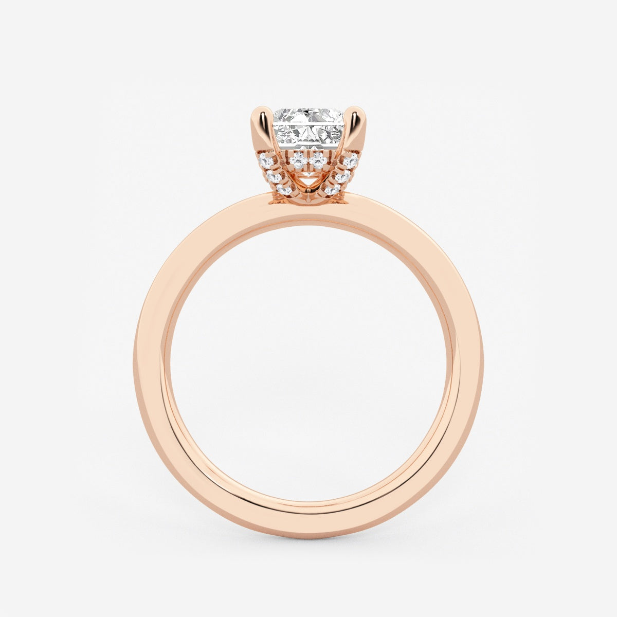 Eleanor - Hidden Halo Design Engagement Ring