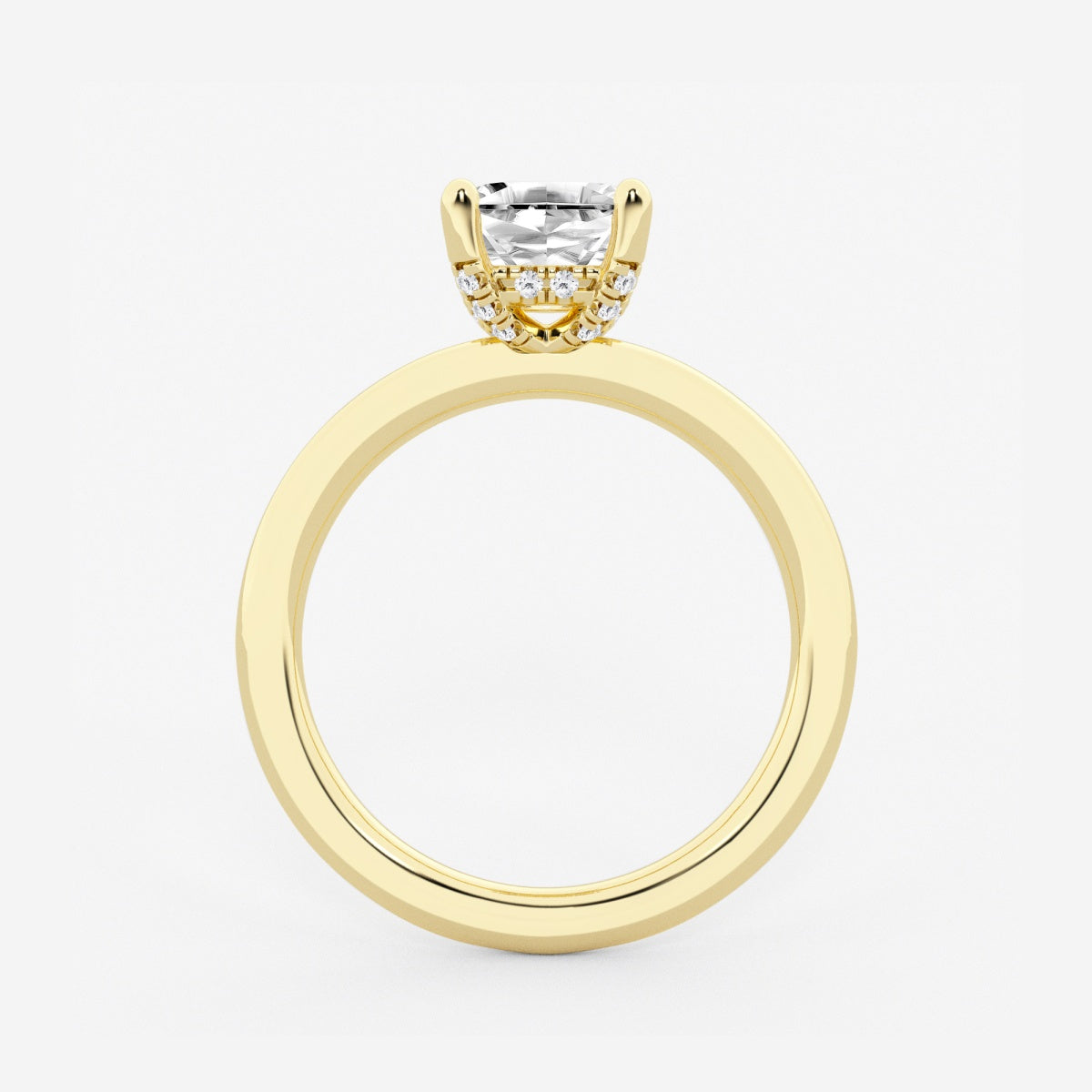 Eleanor - Hidden Halo Design Engagement Ring