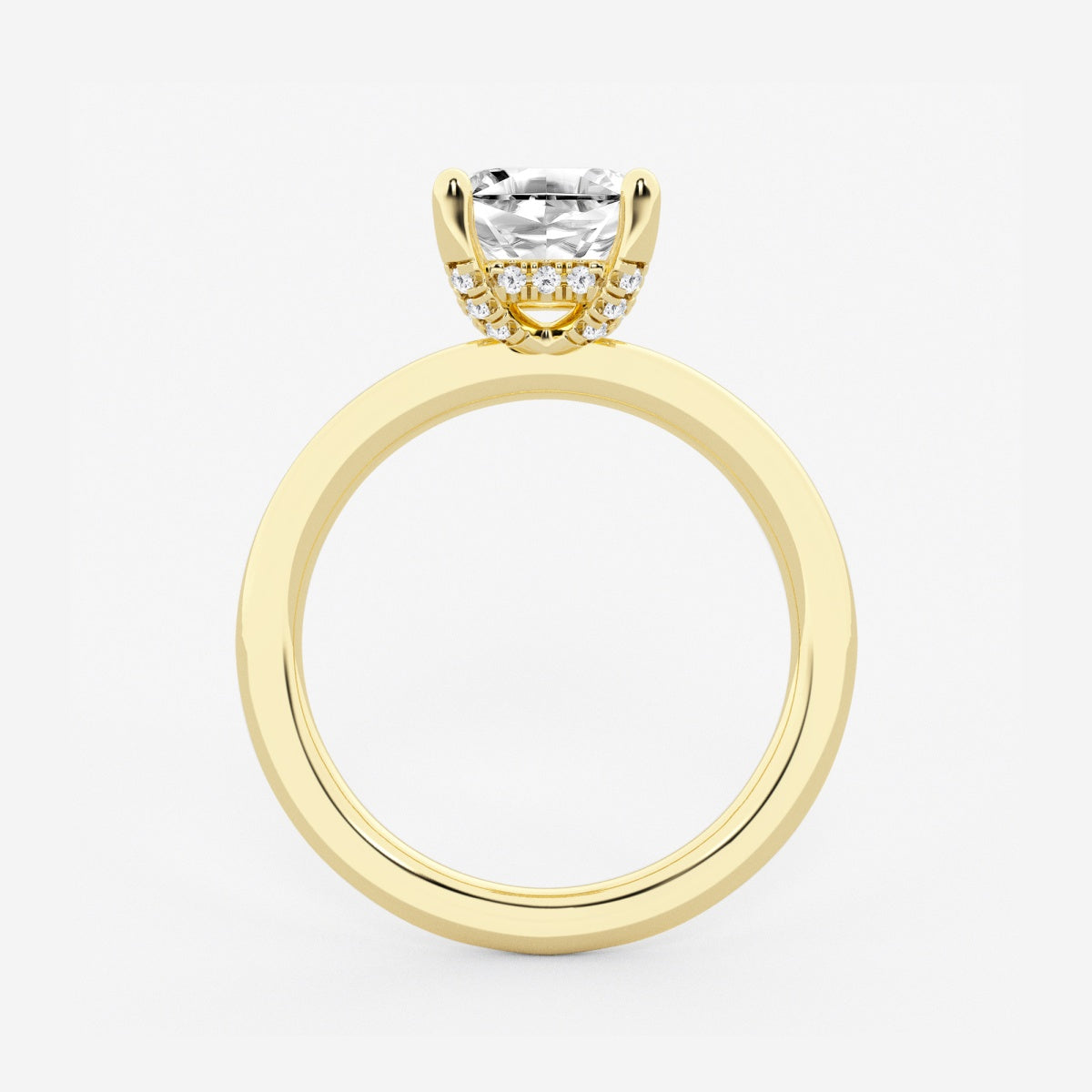 Eleanor - Hidden Halo Design Engagement Ring