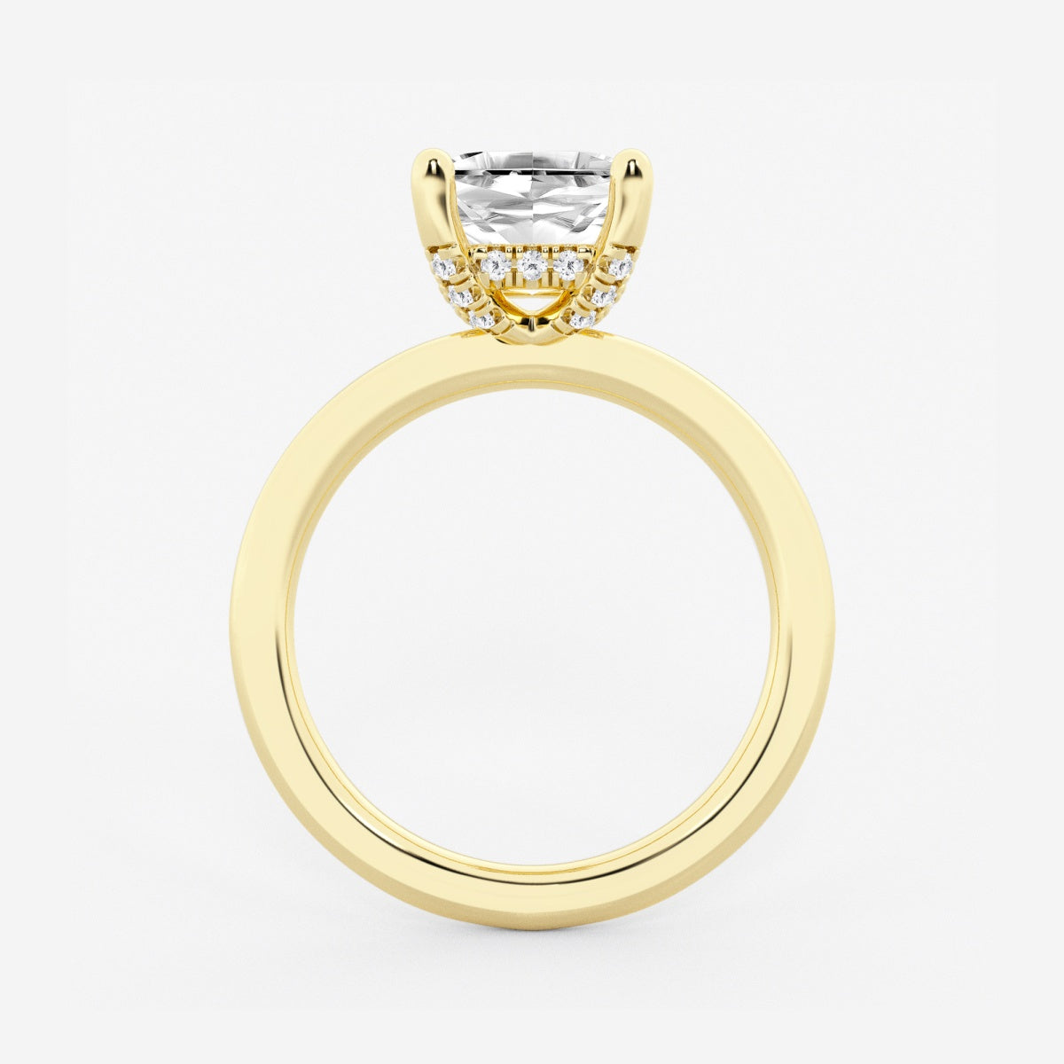 Eleanor - Hidden Halo Design Engagement Ring
