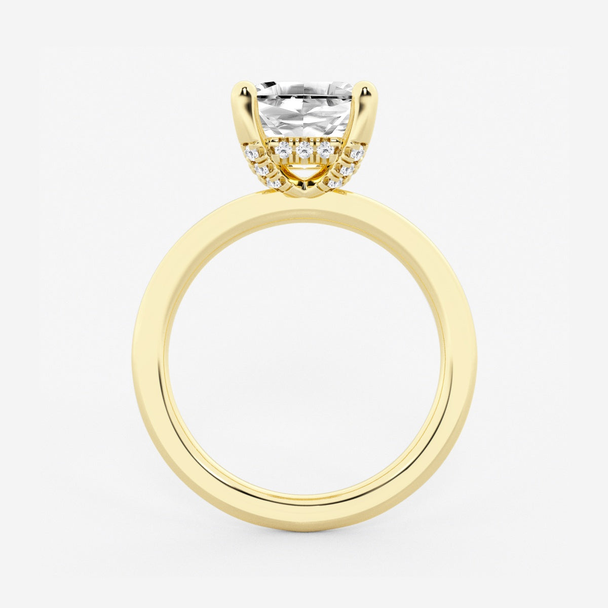 Eleanor - Hidden Halo Design Engagement Ring