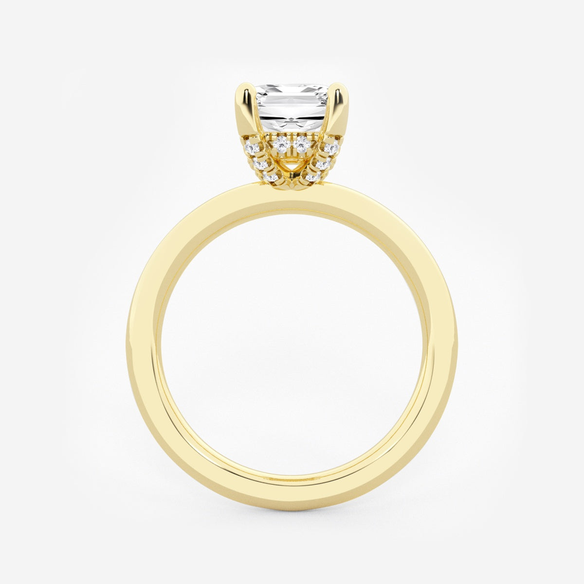 Eleanor - Hidden Halo Design Engagement Ring