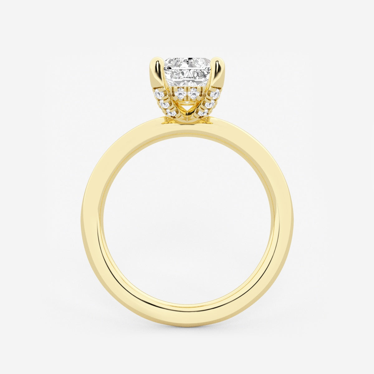 Eleanor - Hidden Halo Design Engagement Ring