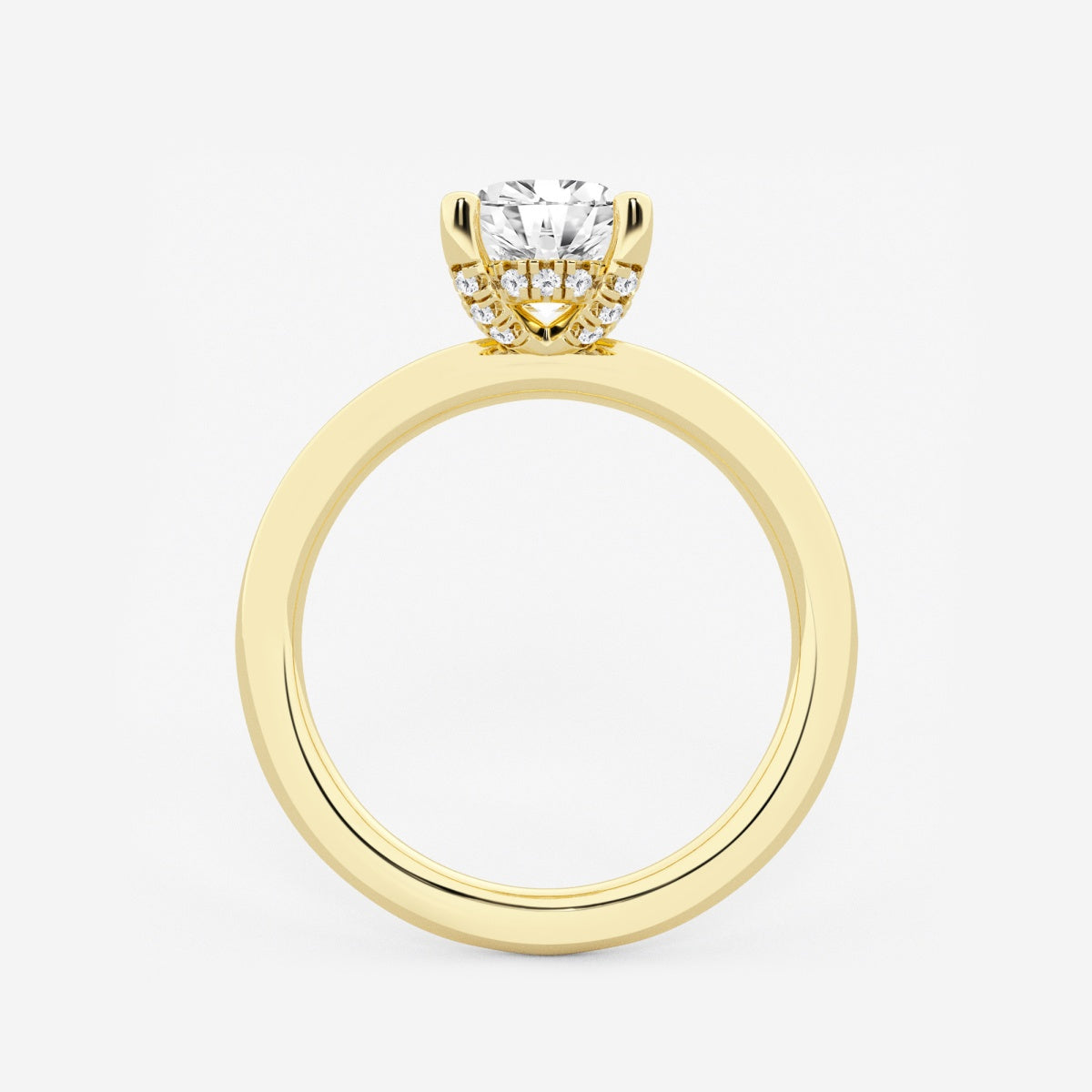 Eleanor - Hidden Halo Design Engagement Ring