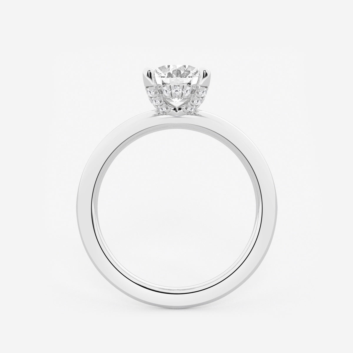 Eleanor - Hidden Halo Design Engagement Ring