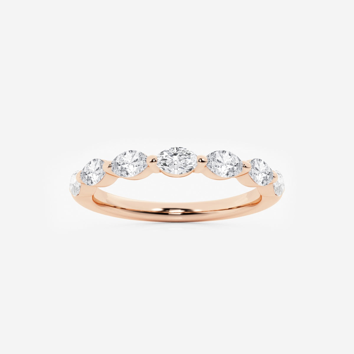 Jazlyn - Sleek Marquise Accents Rings
