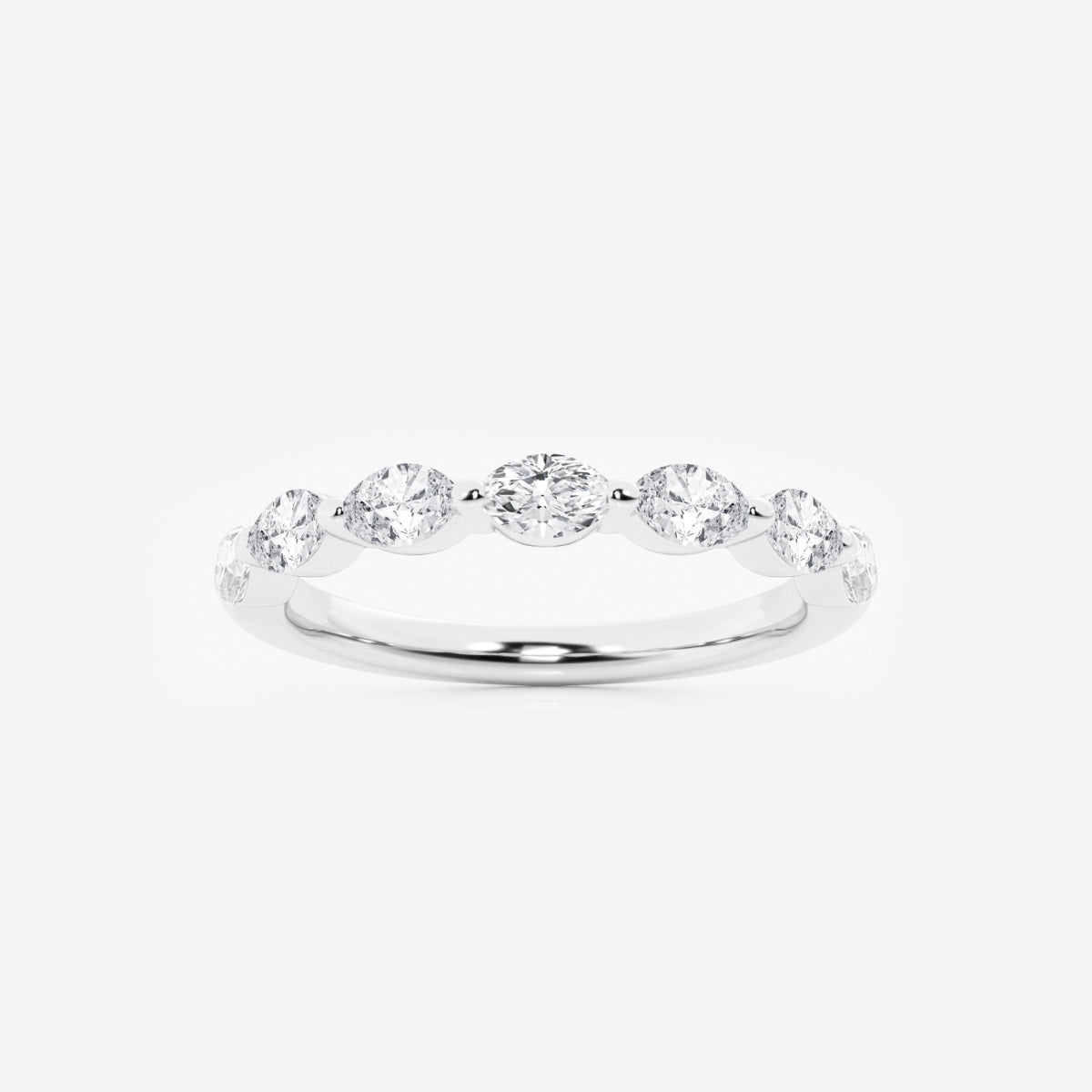 Jazlyn - Sleek Marquise Accents Rings