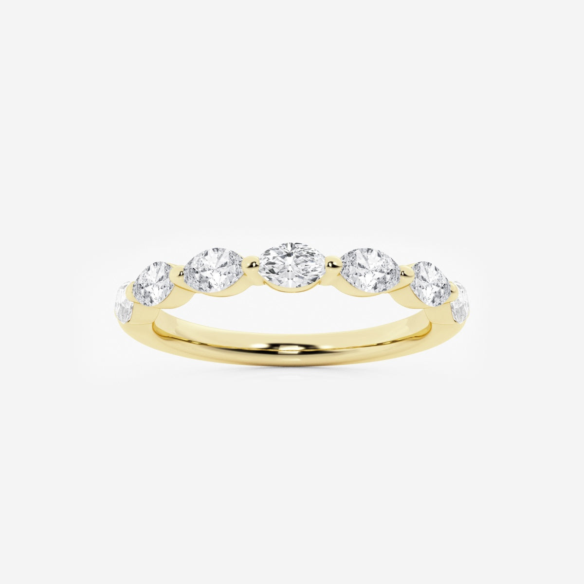 Jazlyn - Sleek Marquise Accents Rings