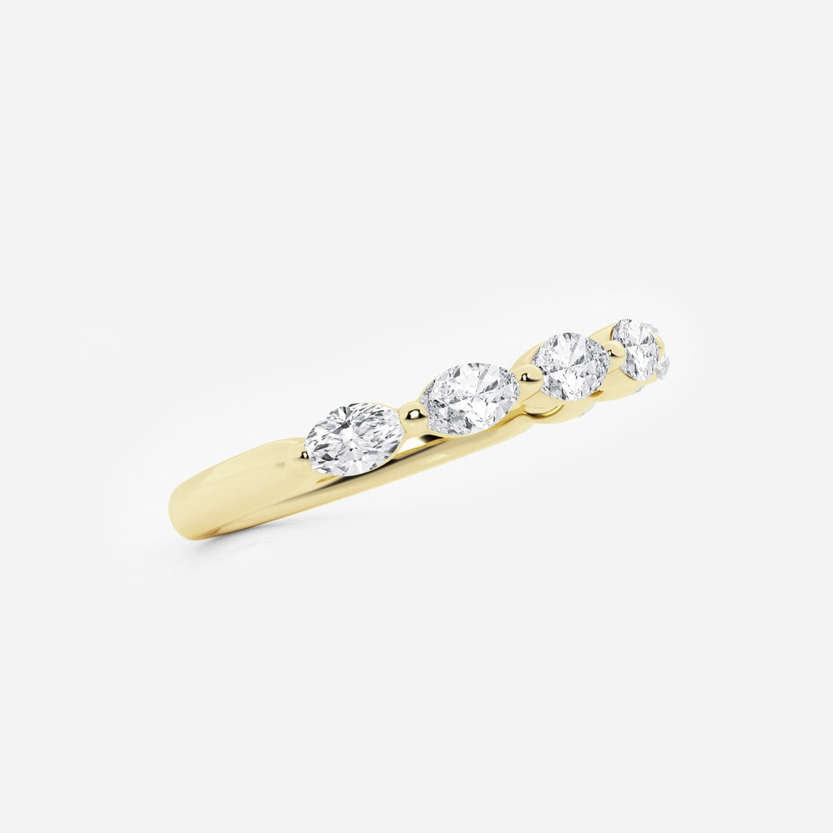 Jazlyn - Sleek Marquise Accents Rings