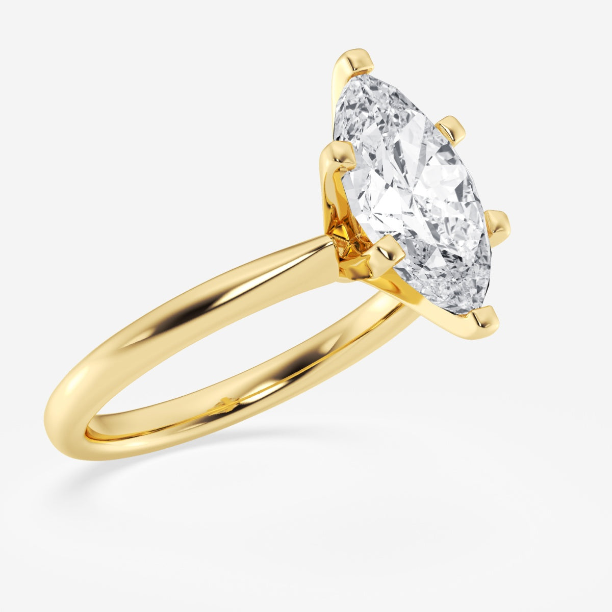 Elise - Delicate Solitaire Engagement Ring