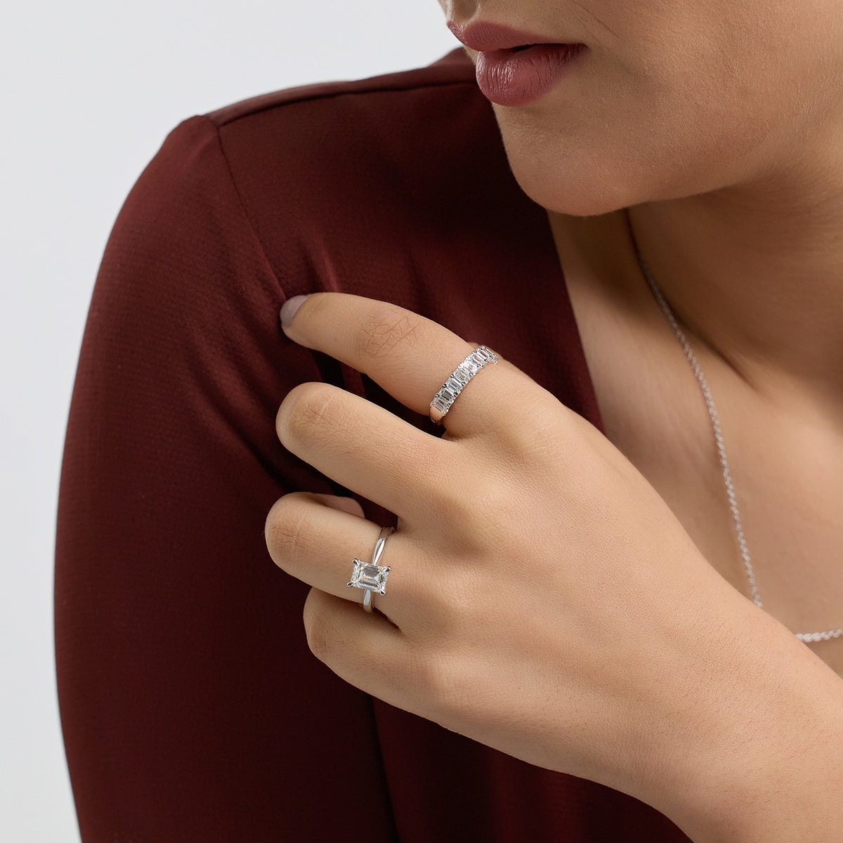 Elise - Delicate Solitaire Engagement Ring