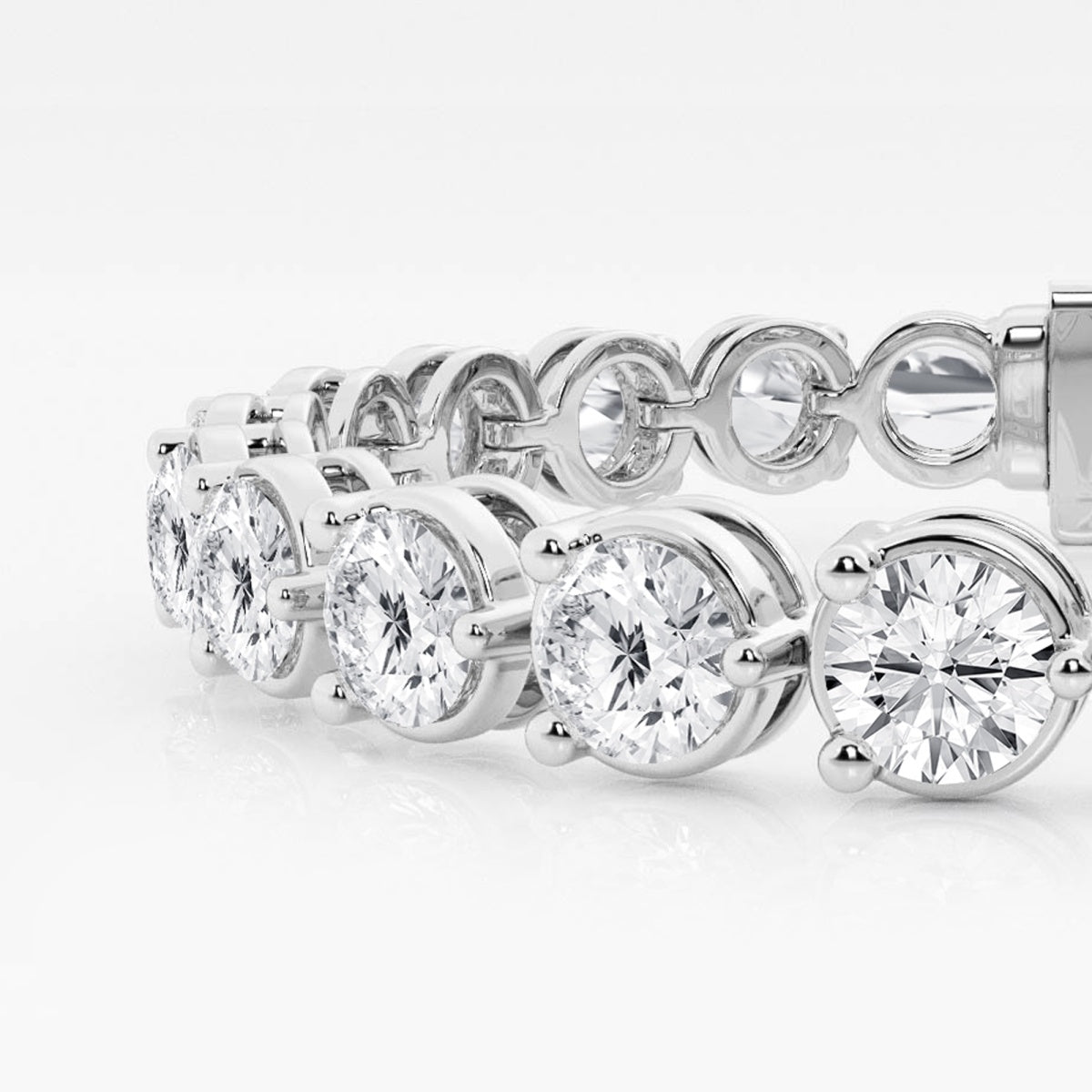 Elise - Three-Prong Elegance Bracelets