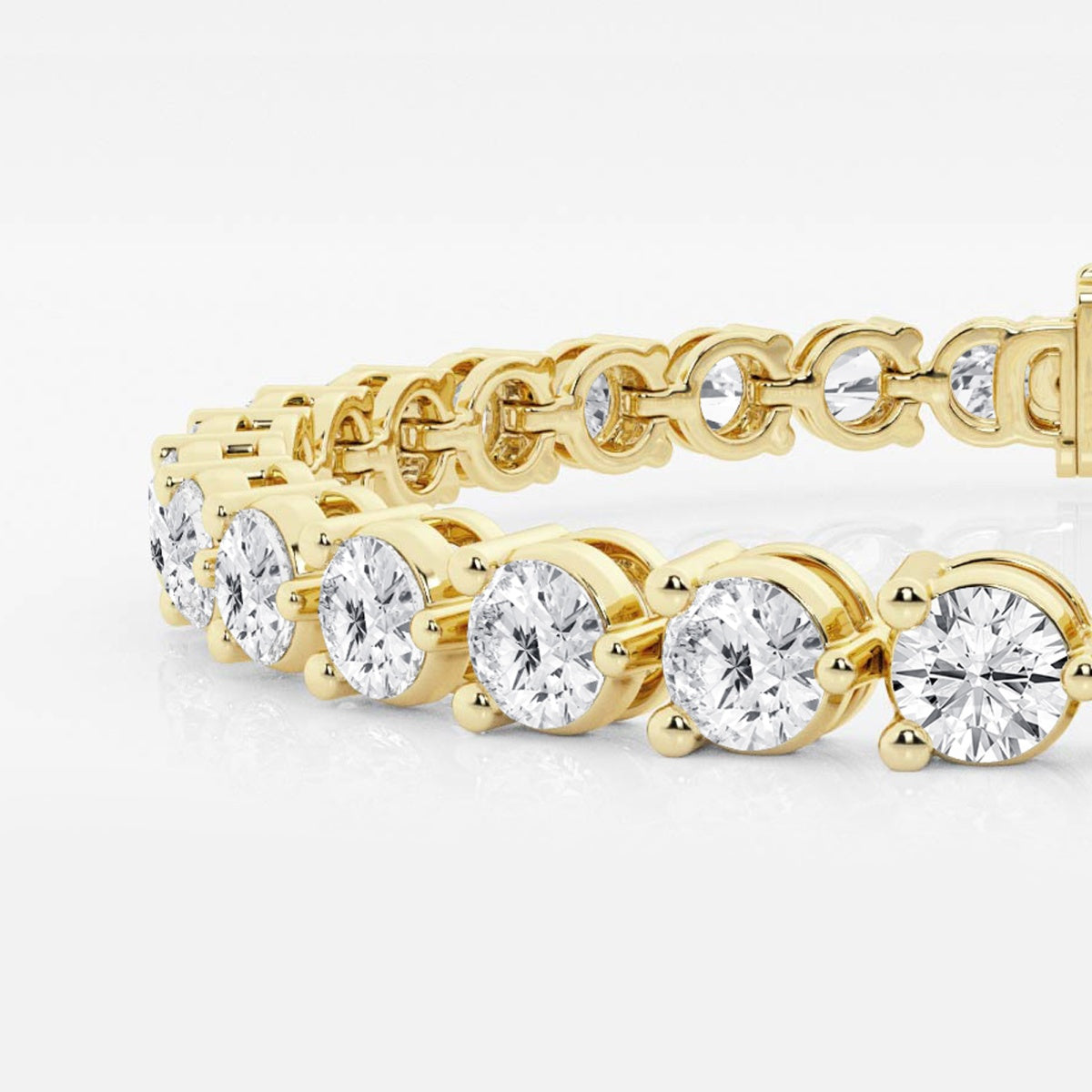 Elise - Three-Prong Elegance Bracelets