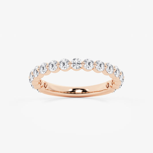 Alora - 3/4 Eternity Band Wedding Ring