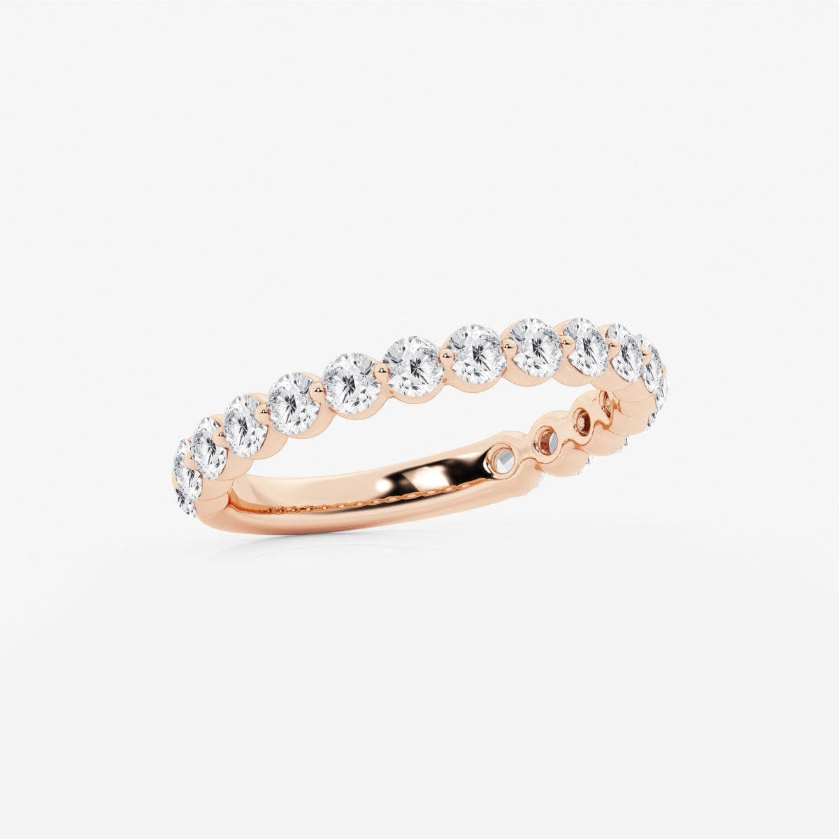 Alora - 3/4 Eternity Band Wedding Ring