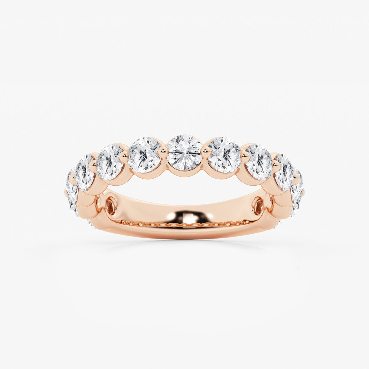 Alora - 3/4 Eternity Band Wedding Ring
